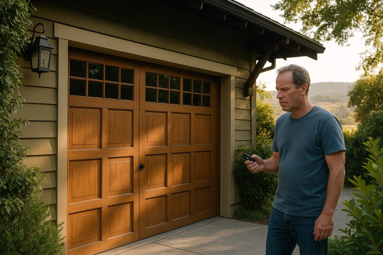 What to Do When Your Garage Door Won't Open in the Morning